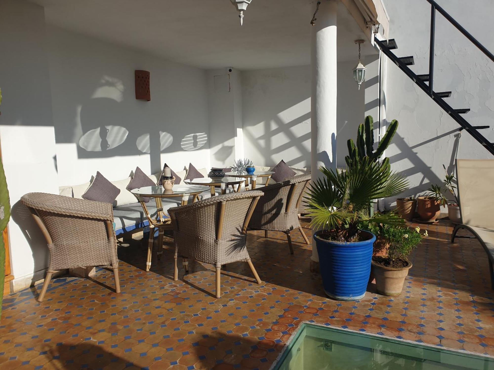 Dar Sami, Riad Bab Kasbah Tanger Exteriör bild